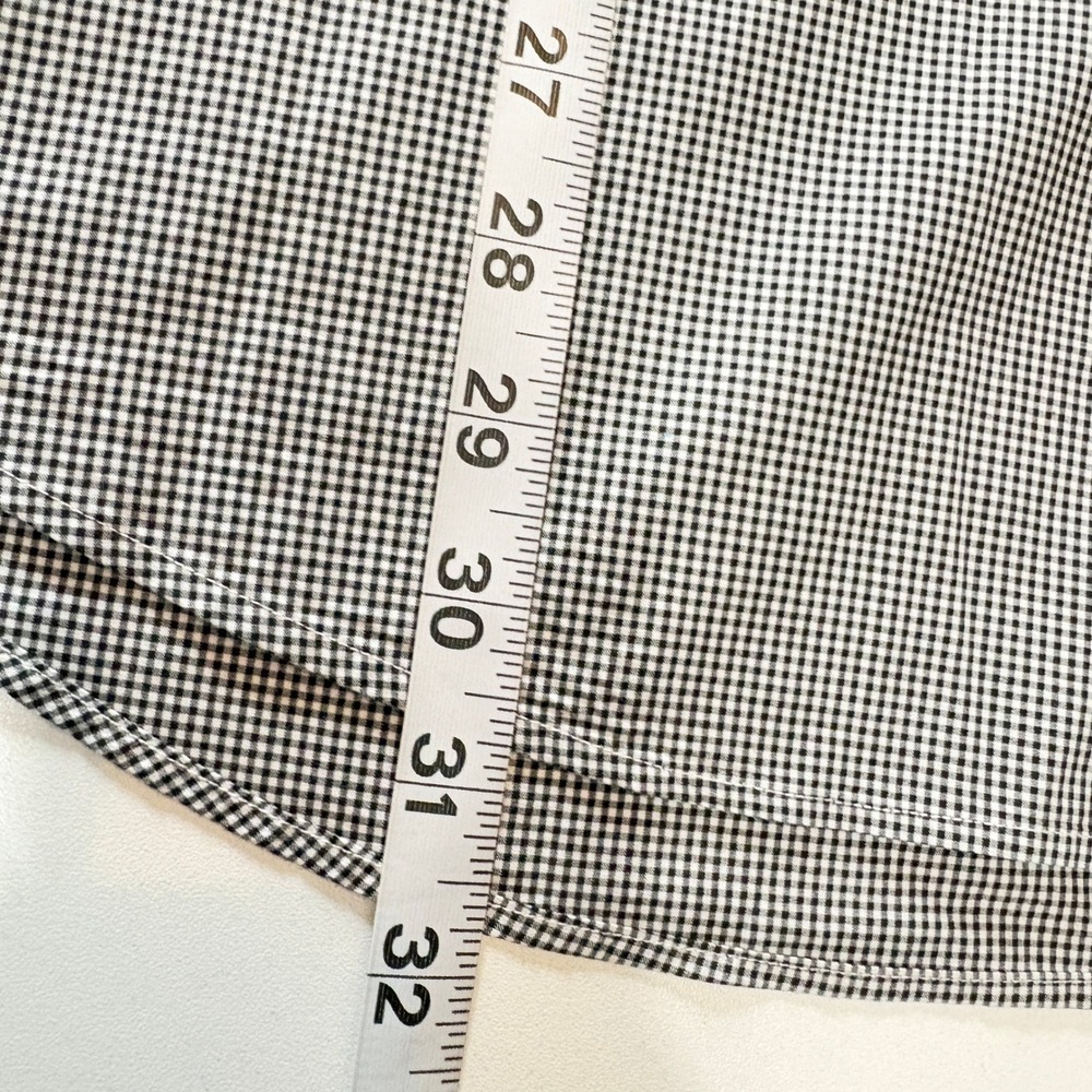 Polo Ralph Lauren Mens Classic Fit Gingham Button Down Shirt Black White Large - Picture 8 of 8